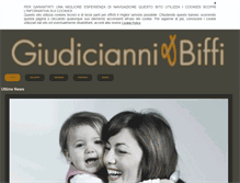 Tablet Screenshot of giudicianni.it